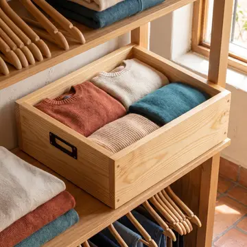 Caja organizadora con manijas